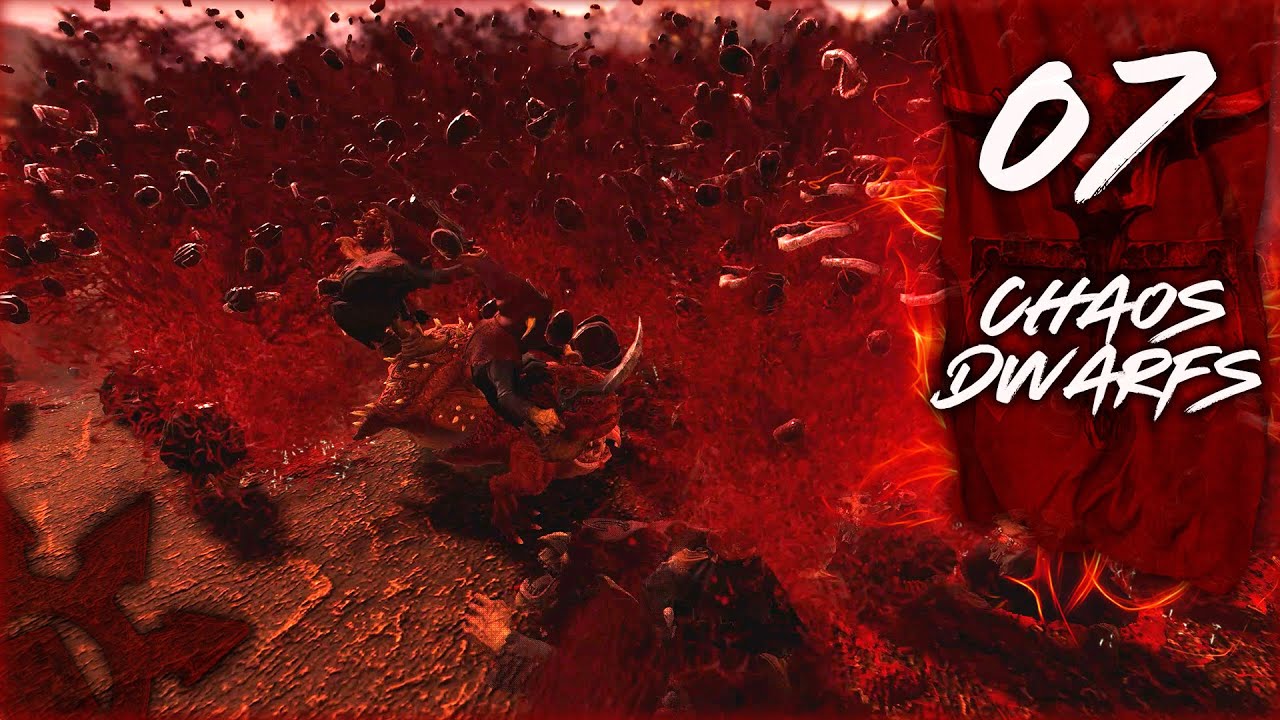 REVENGE OF THE CHAOS DWARFS! HASHUT'S MIGHT | WARHAMMER II - Modded Mortal Empires (CHAOS DWARFS) #7