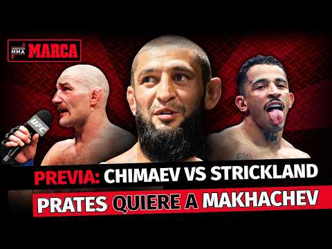 PREVIA CHIMAEV vs STRICKLAND UFC 328 en ESPAÑOL - PRATES a por MAKHACHEV