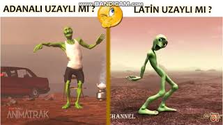yesil uzayli vs adana uzayli