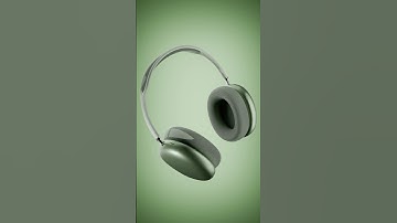 Het nieuwe ontwerp van de Apple AIRPODS MAX 🎧 #apple #airpods #mac #consumertech #design #blender