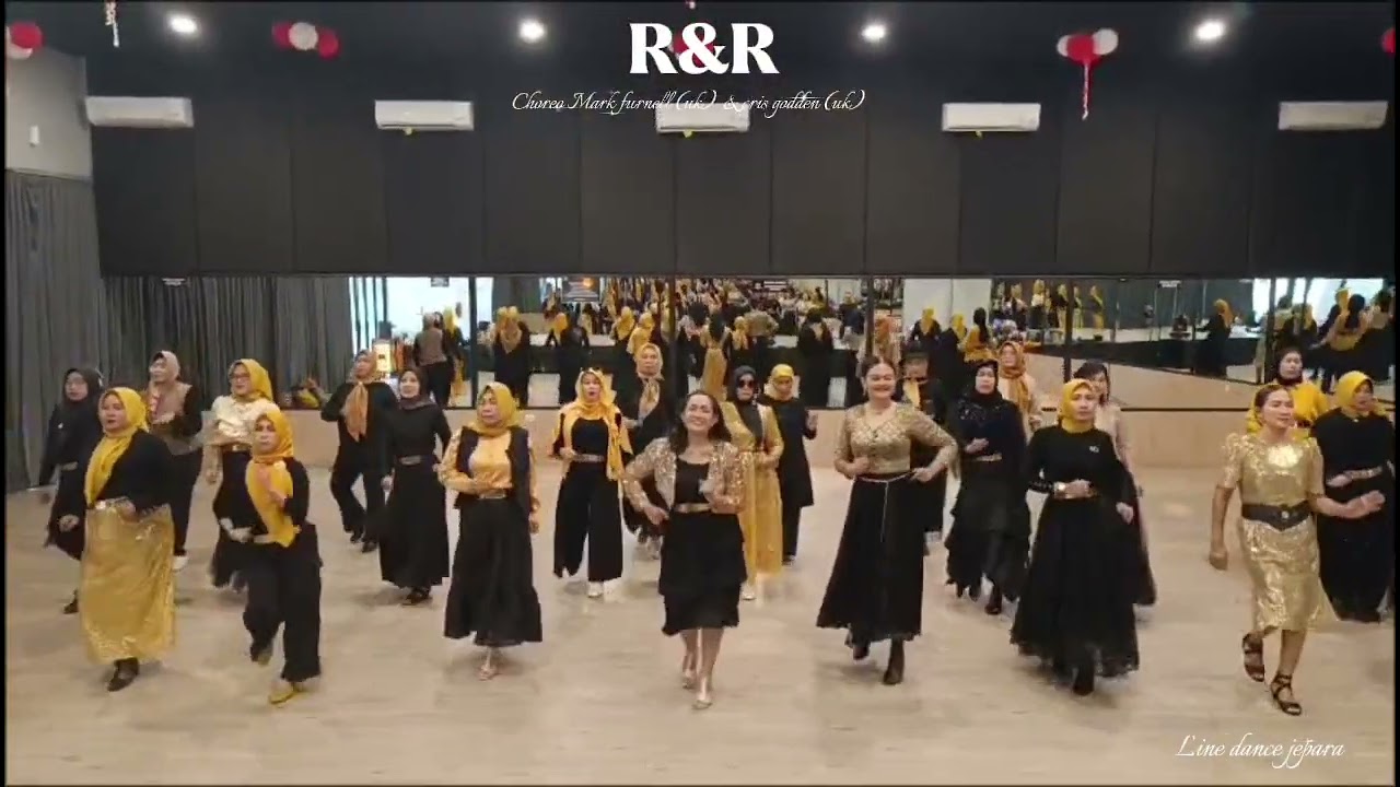 R&R / Line  Dance / choreo: Mark Furnell (UK) &  Chris Godden (UK) /November 2025