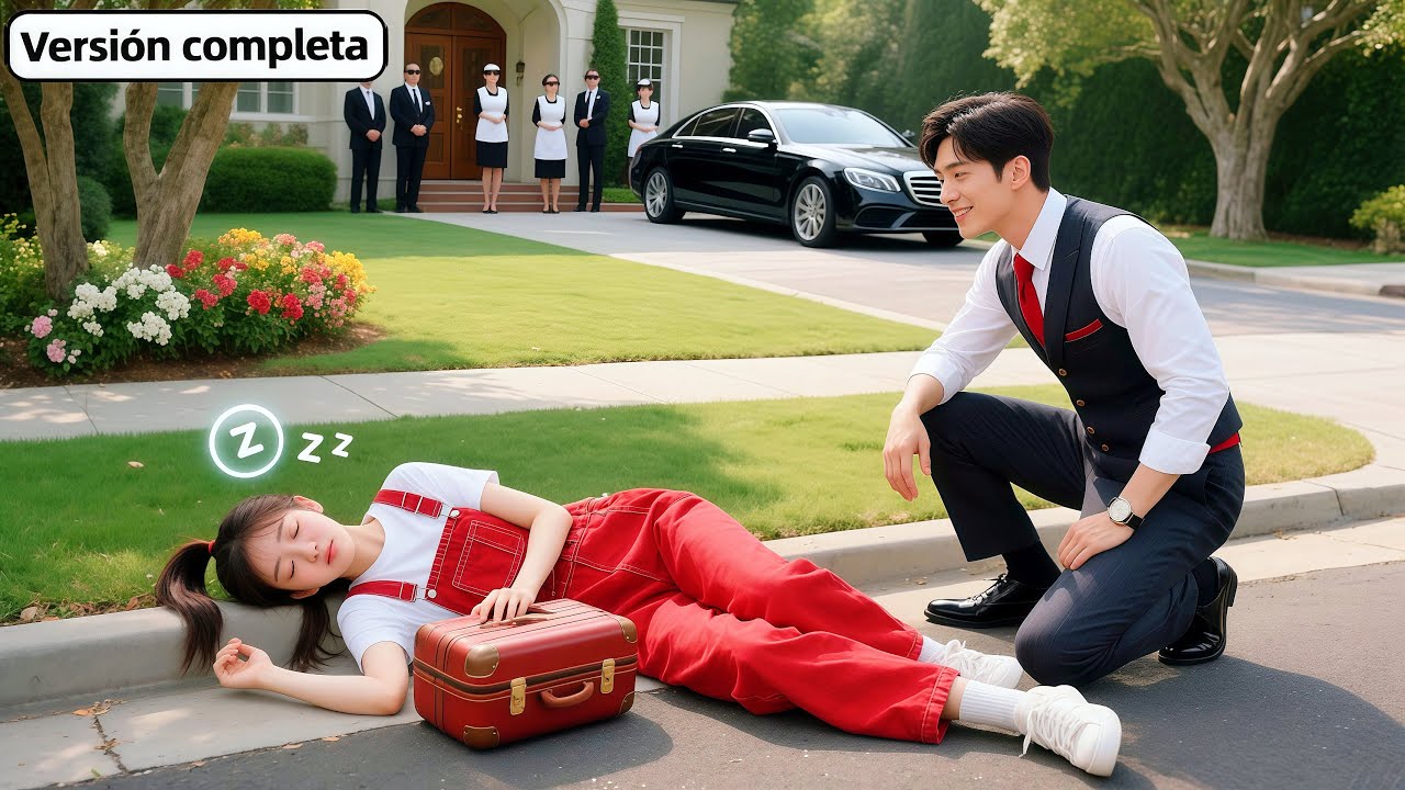 Pobre Chica Abandonada x Familia,Durmió Sobre Maleta,Pero CEO La Vió&Se Enamoró—¡La Llevó A Casa!