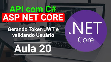 Criando métodos para gerar Tokens JWT e validar usuários - Asp net Core API | Aula 20