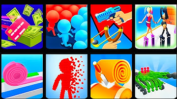 Card Thrower,Count master,Crowd Evolution,High Heels,Layer roll,pixel Run,Spiral roll,Human vehicle