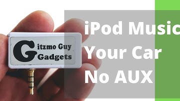 How to Connect iPod to Car Stereo without Aux Jack 😃 Play iPod Music in Your Car Radio Now~!
