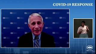 Too early 'to declare victory' on COVID-19, says Fauci