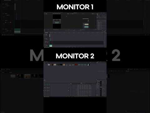 Put your Preview Window in a 2nd Monitor!