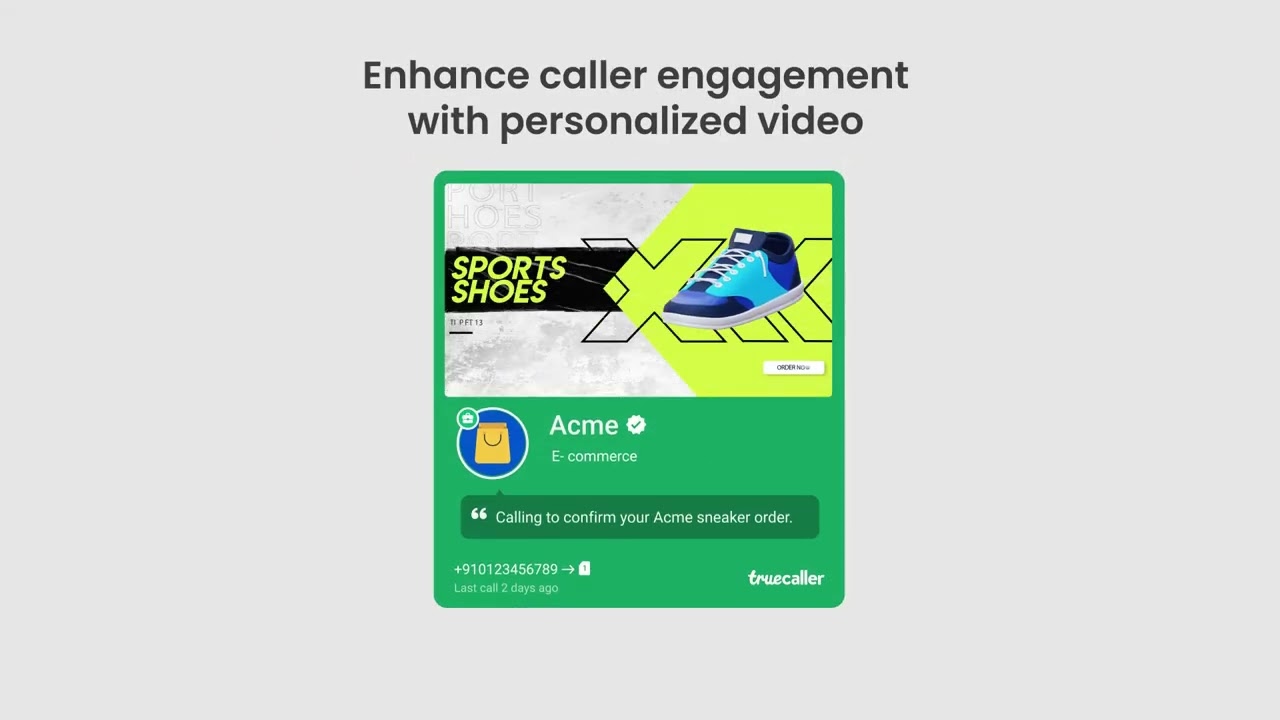 Video Caller ID | Truecaller CX Solution