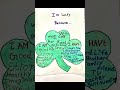 I am Lucky Because #iamlucky #drawing #shorts