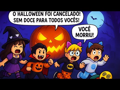 ˖ ݁𖥔 ݁˖🎃𐙚 ˖ ݁𖥔 ݁˖ Roblox - HISTÓRIA DO HALLOWEEN! *conseguimos vencer?