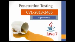 Famous CVE 2013 2465 storeImageArray Profile