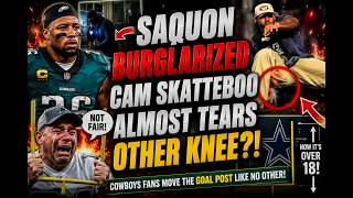 Skattebo is a Knuckle head! Dallas fans Move the Goal Post Saquon house burglarized?