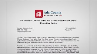 Turmoil engulfs Ada County Republicans as entire leadership team resigns in protest of Idaho GOP