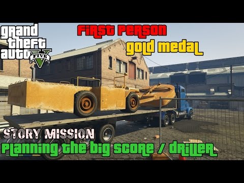GTA 5 Mission 75 Driller 100 Gold Medal 
