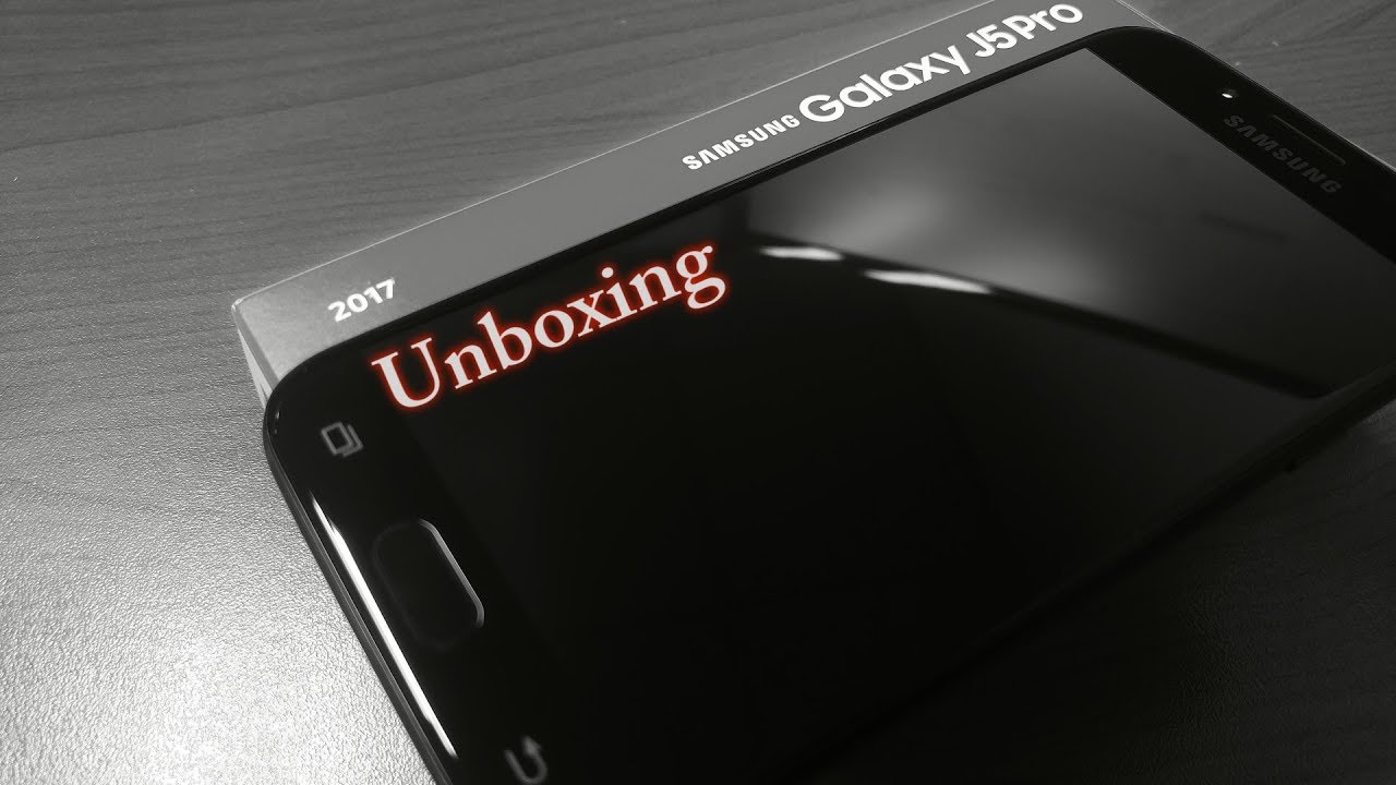 Samsung J5 Pro - Unboxing