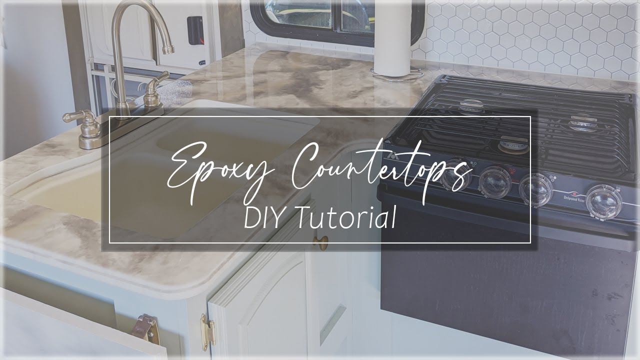 DIY Tutorial | How To Make Faux Marble Epoxy Countertops | Stone Coat ...
