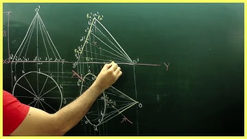 Section of solids 13 ( cone ) ( Diploma and engineering )
