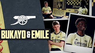 Saka \u0026 Smith Rowe | How did Bukayo find out he was to train with the first team? | Behind the Cannon