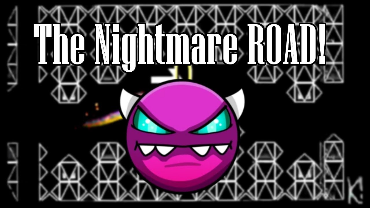 MEDIUM DEMON IN UNDER 100 ATTEMPTS? | The Nightmare Road (60hz ...