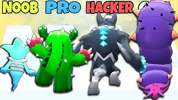 NOOB vs PRO vs HACKER vs GOD in Monster Squad IO