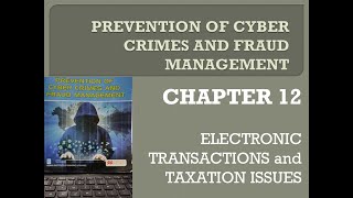 Details Prevention of cyber crime and fraud | chapter 12 | Electronic Transactions and Taxation | IIBF | Update