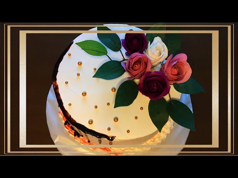 Tort Bəzəmək |: Pasta Süsleme |: Cake Decorating |: