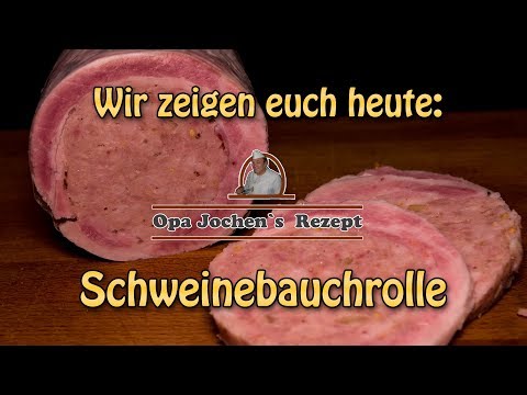 Video: Wie Man Schweinebauchrolle Macht