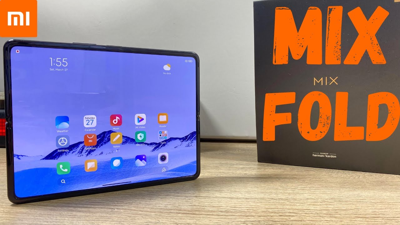 Xiaomi Mi Mix Fold, déballage et prise en main avant Test