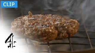 Gorgeous Mustard Burger Bark Jamies Comfort Food S1-Ep1 Channel 4