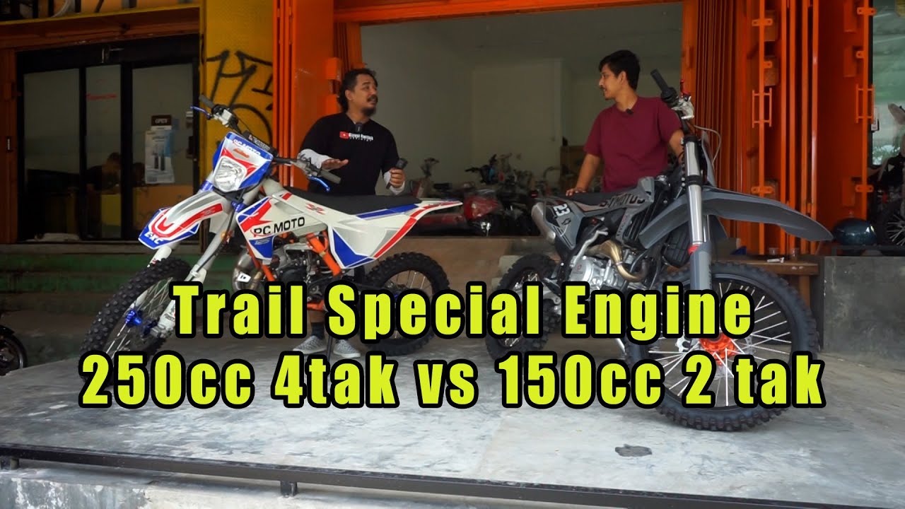 KUPAS TUNTAS TRAIL SPECIAL ENGINE 4 TAK DAN 2 TAK