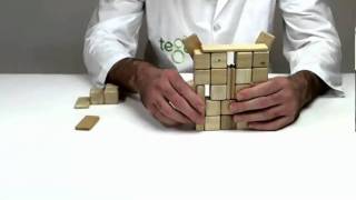Magnetic Toys from Tegu - Building an Owl