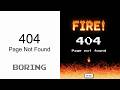 I Made a 404 Page That Lets You Set it on Fire