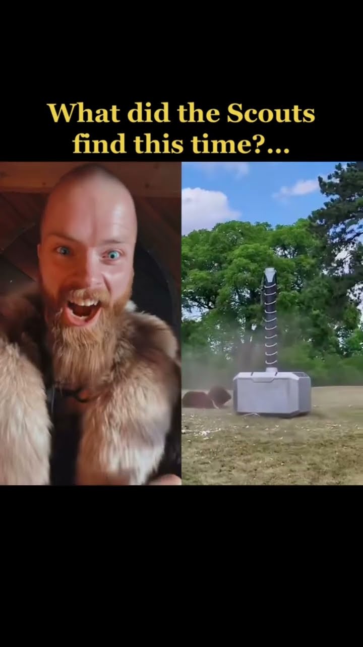 @hacksmith  HAMMAR!!! ???⚒️ #vikings #hammer #thor #fabricate