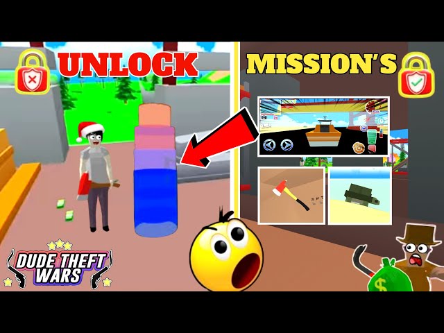 Finally Chad Unlocked mission 🙀🔐 | DTW NEW UPDATE | How to unlock Chad in dude theft wars 2024 class=