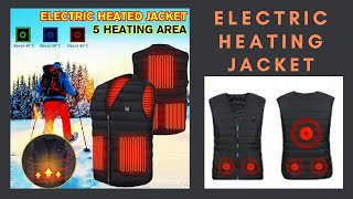 Best Electric Heating Jacket | Winter Smart Heating Cotton Vest for Women and Men