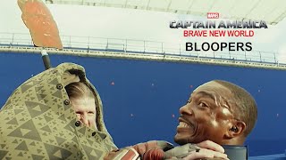 Captain America: Brave New World | BLOOPERS (2025) - Anthony Mackie, Harrison Ford