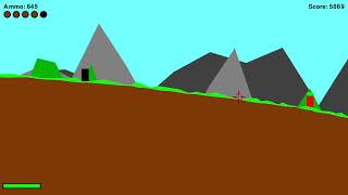 Side-scrolling shooter on Pygame