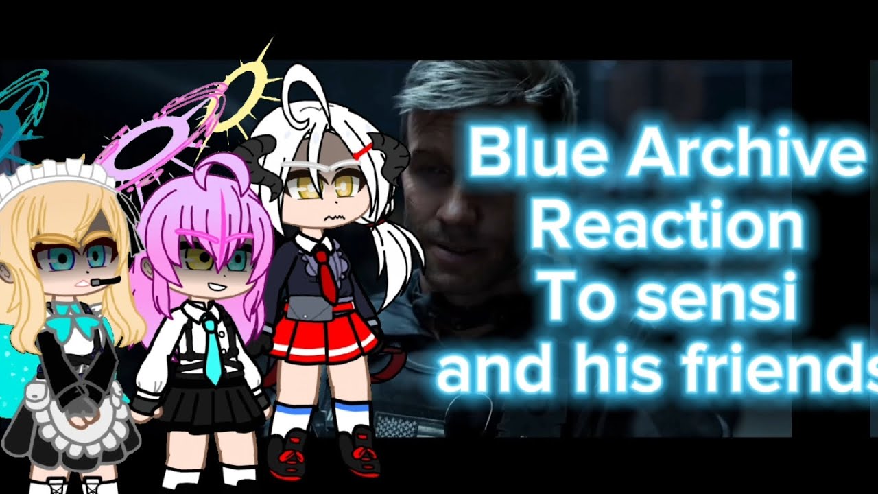Blue Archive React to Sensei (Call of duty)