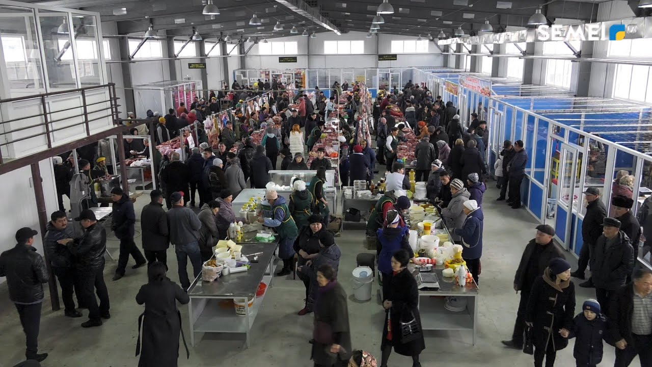 В СЕМЕЕ ЗАРАБОТАЛ НОВЫЙ РЫНОК - YouTube