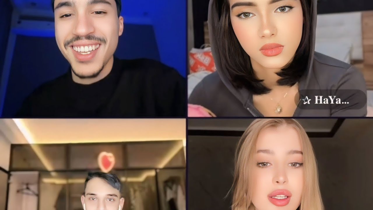 شوفو غيرة هيام 😍 من اسيل 😅 رفيق في موقف محرج 😂🤣 rafik & hayam & asil & fadel❤