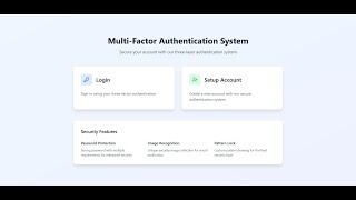 Three level authentication system