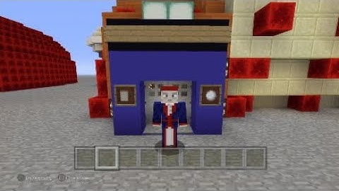 Minecraft 11th Doctor 1st TARDIS Tutorial