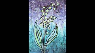 Art Journal Page - Paper Napkin Dye