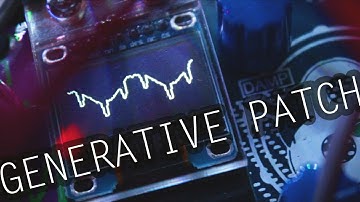 Close-up Generative Eurorack Patch (with notes) #TTNM