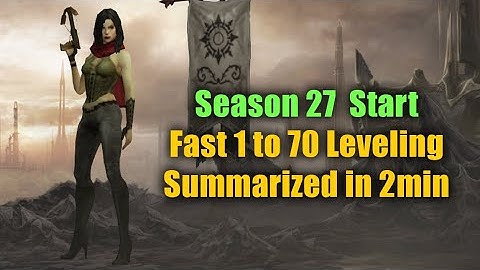 Season 27 Fast Leveling Guide - Summarized in 2 Minutes with Cheat Sheet