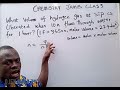 Chemistry likely JAMB question involving calculating volume in electrolysis