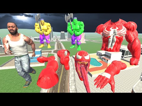 Franklin Found Venom Body Parts In Indian Bike Driving 3d