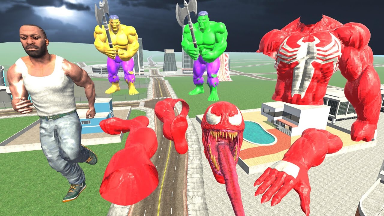 Franklin Found Venom Body Parts In Indian Bike Driving 3d