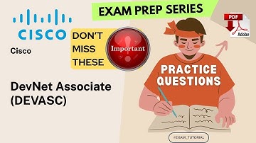 200-901 Exam Tutorial🔥IMPORTANT TOPICS🔥| DevNet Associate (DEVASC) CISCO | Tips & Tricks | PDF