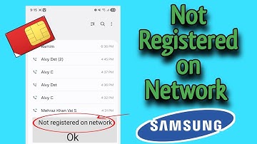How To Fix Voice Calling Problem Solved || Not Registered On Network 
